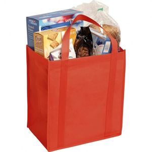 Sac fourre-tout en non-tissé personnalisé avec logo, réutilisable pour les courses au supermarché, idéal pour les cadeaux promotionnels lors des salons professionnels - Product Image 5