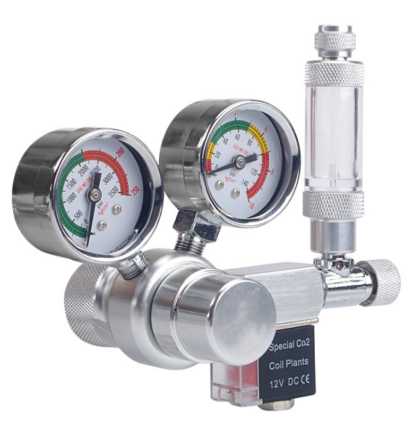 Аквариумный соленоид DEM AC0100A, большой двойной датчик, счетчик пузырей, регулятор Co2