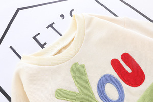 Conjunto de Sudadera con Capucha y Patrón Bordado para Niños, Traje de Otoño e Invierno, Nuevo y Económico - Product Image 3