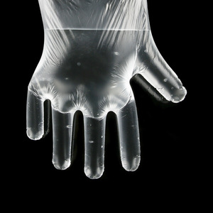 Pe <b>Gloves</b> Thickened Transparent <b>Disposable</b> For Beauty Hair Care Household Food Cleaning 30 Pieces - Product Image 2