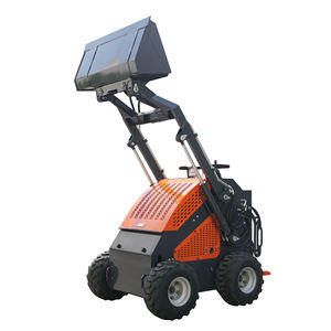 Mini chenille de chargeur/type à roues mini chargeur de boeuf de dérapage avec le <span class=keywords><strong>moteur</strong></span> diesel avec des attachements - Product Image 4