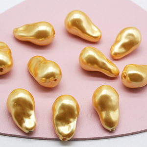 JC, nuevo diseño, cuentas de perlas de forma Irregular, 18*22mm, <span class=keywords><strong>5</strong></span> colores, joyería de moda, colgante, perlas de concha barrocas - Product Image 6