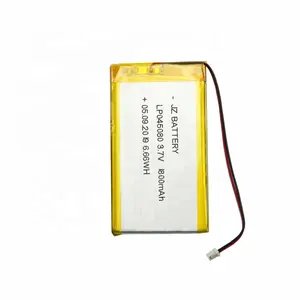 045080 1800Mah 충전식 3.7V 리튬 폴리머 배터리