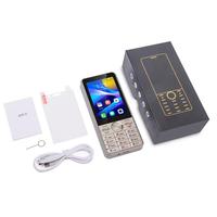 Teléfono con Teclado y Linterna, 2GB+16GB, Pantalla de 3.5 Pulgadas, Android 8.1, Compatible con Google Store, Teléfonos Móviles Android 4G
