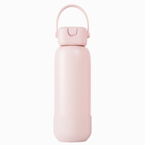 32OZ Water <strong>Bottle</strong> Stainless Steel Sports <strong>Bottle</strong> with Portable Handle Insulated Outdoor <strong>Straw</strong> <strong>Drink</strong> <strong>Bottle</strong> - Product Image 5