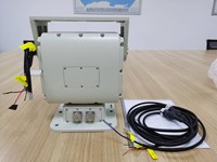 Unidad de Inclinación y Giro RJ45, Accesorio Electrónico para Cámara de Seguridad PTZ y Antena