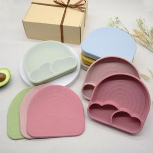 Plato de Silicona con Succión y Tapa para Bebés, con Compartimentos, para la Alimentación de Niños Pequeños, Apto para Alimentos, Venta al por Mayor - Product Image 2