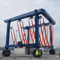 Grue de levage de yacht à prix d'usine, capacité nominale de 500 tonnes, palan hydraulique pour bateaux, chantier naval