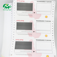 Diplicate Livraison Brochure Taxe Pro Forma de Copie D'impression Crédit Livre de Facture de Reçu Épingler Mailer Pour Banque Facture Sac