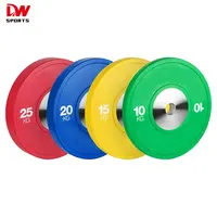DW SPORTS Good Quality Competition Plate Bumper Weight PlatesためGym Fitness