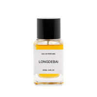Baide - Botellas de Perfume Vacías Cuadradas de Lujo Personalizadas, 30 ml, 50 ml, 100 ml, Botella de Perfume Transparente con Caja de Embalaje