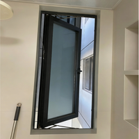 Ventanas Abatibles de Aluminio Premium con Aislamiento Térmico y Antimoho, Vidrio Templado, Acero Inoxidable, Insonorizadas, para Exteriores y Baños