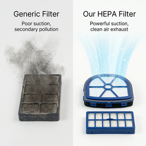 Juego de Filtros HEPA Lavables de Fábrica para Aspiradora <span class=keywords><strong>Hoover</strong></span> U84 LA71 LA10 011 35601759, Repuestos, Filtro de Polvo - Product Image 5