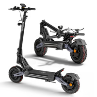 Trottinette électrique K2 MAX pour adultes, moteur double 4000W de puissance maximale, vitesse maximale de 45 MPH, autonomie de 42 miles, pneus tout-terrain de 11 pouces, batterie 60V 27Ah