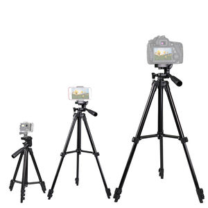 Trípode Profesional de Aluminio 3120A, Soporte para Cámara <span class=keywords><strong>Digital</strong></span> DSLR, Trípode para Teléfono Inteligente, Soporte para Teléfono Móvil, Palo para Selfies - Product Image 4
