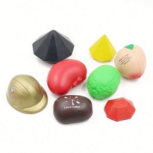 Balle anti-stress en forme de rein pour le soulagement des organes médicaux, avec logo personnalisé imprimé - Product Image 4