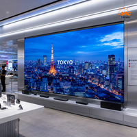 Mur vidéo LED COB à cathode commune UHD P0.9 P1.2 P1.5 pour magasins d'électronique, centres d'expérience, salles d'exposition technologiques et scènes