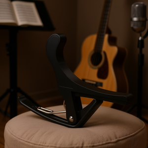 La01 Capotasto per Chitarra in Plastica Regolabile per Chitarra Acustica ed Elettrica, Accessorio per Strumento Musicale - Product Image 2