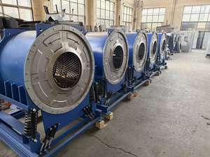 Lavadoras y secadoras comerciales de autoservicio totalmente automáticas de acero inoxidable de 25KG Lavadora industrial que funciona con monedas - Product Image 5