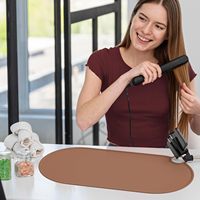 Tapis en silicone de qualité supérieure résistant à la chaleur porte-pot antidérapant Table et contre-protecteur coussinets chauffants flexibles