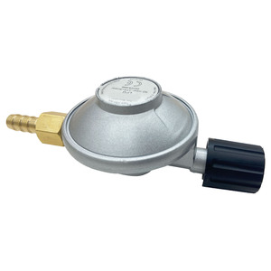 Lpg Regulator 50mbar 37mbar Adjustable Camping Gas Valve With Connector Aluminum Portable Outdoor <b>Stove</b> Accessory - Product Image 1