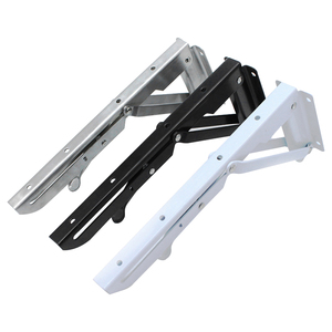 <span class=keywords><strong>Table</strong></span> en métal flottante en forme de k de haute qualité Sus 304 support de ressort solide et robuste étagère pliante réglable en triangle - Product Image 2