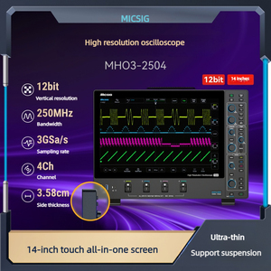 Micsig MHO3-2504 ออสซิลโลสโคปแบบพกพา 4 ช่องสัญญาณ ความละเอียดสูง หน่วยความจำ 360Mpts แบบ Deep Storage พร้อมหน้าจอสัมผัสขนาด 14 นิ้ว - Product Image 3