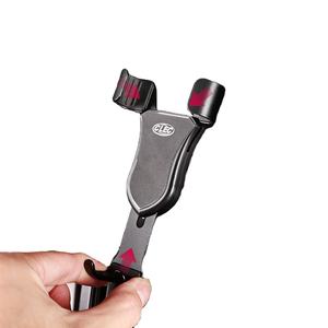 Support de téléphone portable pour voiture Carest pour XA40 <span class=keywords><strong>2013</strong></span>-2018, argenté, à clipser sur la grille d'aération, support GPS, support à gravité - Product Image 2