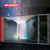 Ventana corredera plana moderna con marco ultra estrecho y diseño de apertura a presión, circulación de aire interior eficiente para dormitorios