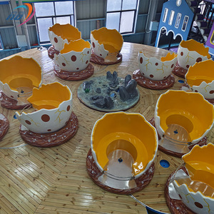 Thu hút quay <span class=keywords><strong>Kiddie</strong></span> công viên giải trí tùy chỉnh funfair Flamingo theo chủ đề cốc cà phê Rides để bán - Product Image 1