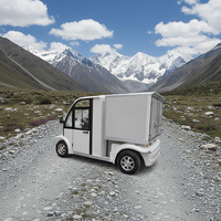 Fourgonnette électrique fermée à deux places de 1,3 m³