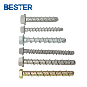 Vis à béton autotaraudeuses à tête hexagonale M8 M10 M12, ancrage à béton Thunder Masonry - Product Image 1