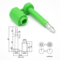Sceau de sécurité pour conteneur AH-BS118, sceau à boulon logistique, prix usine, sceau de sécurité pour conteneur