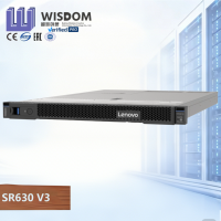 Servidor en Rack Lenovo ThinkSystem SR630 V3 1U para Virtualización, Bases de Datos y Computación en la Nube (Virtualización / Nube Pequeña)