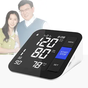 New Design Big Screen Medical BP Monitor Smart ambulatory Blood Pressure Monitor Upper Arm Digital Blood Pressure Monitor