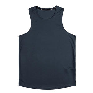 Camiseta Deportiva Personalizable con Logotipo para Hombre, Transpirable, de Secado Rápido, Ligera, sin Mangas, de Poliéster de Alta Calidad - Product Image 1