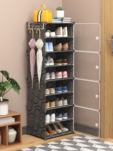 Yiwu Simple <strong>Shoe</strong> Cabinet Multi Layer Plastic <strong>Storage</strong> <strong>Shoe</strong> Rack Home <strong>Storage</strong> Cabinet Assembly <strong>Shoes</strong> Transparent <strong>Storage</strong> Cabinet - Product Image 2
