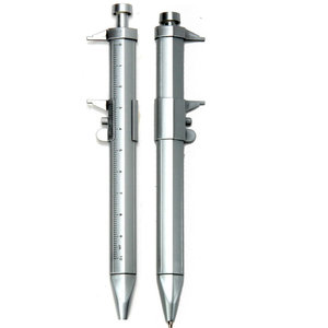 Pluma calibradora vernier multifunción para el hogar y la Oficina, herramienta de medición de precisión, regla de plástico de <span class=keywords><strong>0</strong></span>-100mm, bolígrafo calibrador - Product Image 3