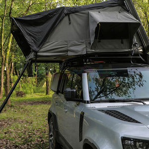 Tente de toit rigide pliable pour 4 personnes, imperméable, pour l'extérieur, pour l'été, pour camping en 4x4 tout-terrain - Product Image 4