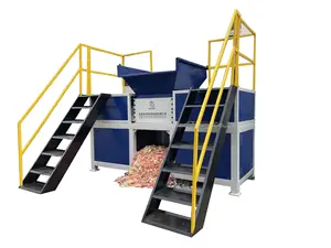 Hot Sale Scrap Crushing Rubber Plastic Shredder Machine For Shredding Scrap Metal Plastic Shredder/recycling Equipment