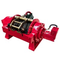 Treuil hydraulique vertical de 10 tonnes avec câble en acier inoxydable et télécommande sans fil pour camion de remorquage/sapeur-piqûreuse