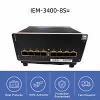 Module d'extension fibre optique Cisco Switch Catalyst IEM-3400-8S= 8 ports SFP 1000BASE, extensible à 18 ports au total, consommation électrique 27W