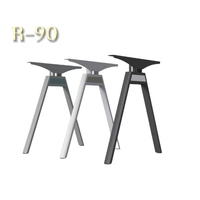 Pieds de table en acier durables et modernes, cadre de table pour poste de travail de bureau, bureau de formation