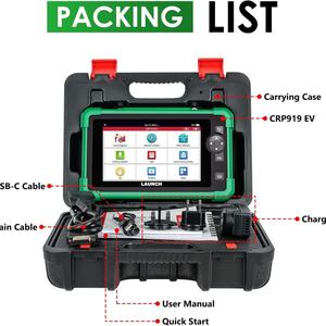 Herramienta de Diagnóstico LAUNCH CRP919EV con Codificación ECU de Todos los Sistemas y Control Bidireccional para Vehículos de Nueva Energía - Product Image 6