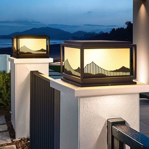 Lampe solaire à pilier Prome Solar, éclairage LED pour cour, jardin, portail extérieur, mur - Product Image 5