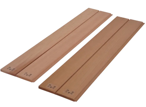 กระดานไม้สำหรับห้องซาวน่าแผงไม้ซีดาร์ของแคนาดาอุปกรณ์ซาวน่า - Product Image 4