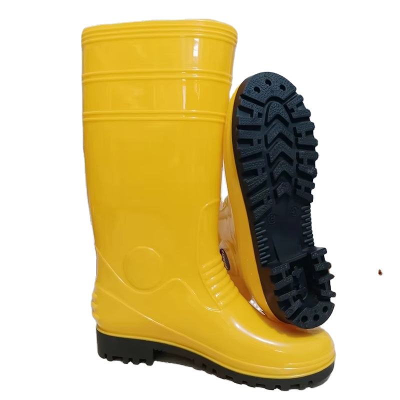 Steel Toe Leopard Gumboots Ankle Boots Womens Leopard Print