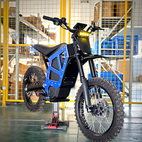 HCBK-X50 22000W 72V58AH Bicicleta Eléctrica Todoterreno de Montaña Arctic Leopard Cloud E-Motocicleta 120km/h 115 Millas