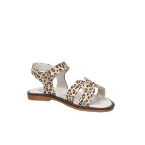 Balducci Girls' Leopard Print Sandal 1.5 Cm Heel Size 30 <b>Flat</b> Summer Footwear - Product Image 2