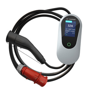 <span class=keywords><strong>Cargador</strong></span> Portátil para Vehículos Eléctricos de Nivel 2, 7kw, 11kw, 22kw, Tipo 1, Tipo 2, Enchufe GBT, <span class=keywords><strong>Cargador</strong></span> Portátil de Corriente Alterna con Enchufe CEE Azul y Rojo - Product Image 3